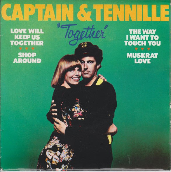 Captain And Tennille - Together - Used Vinyl Record 7"