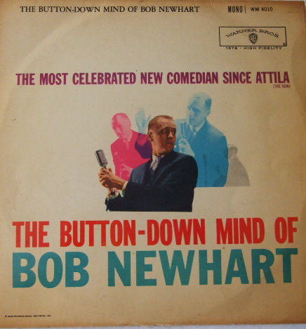 Bob Newhart - Button-Down Mind Of - Used Vinyl Record