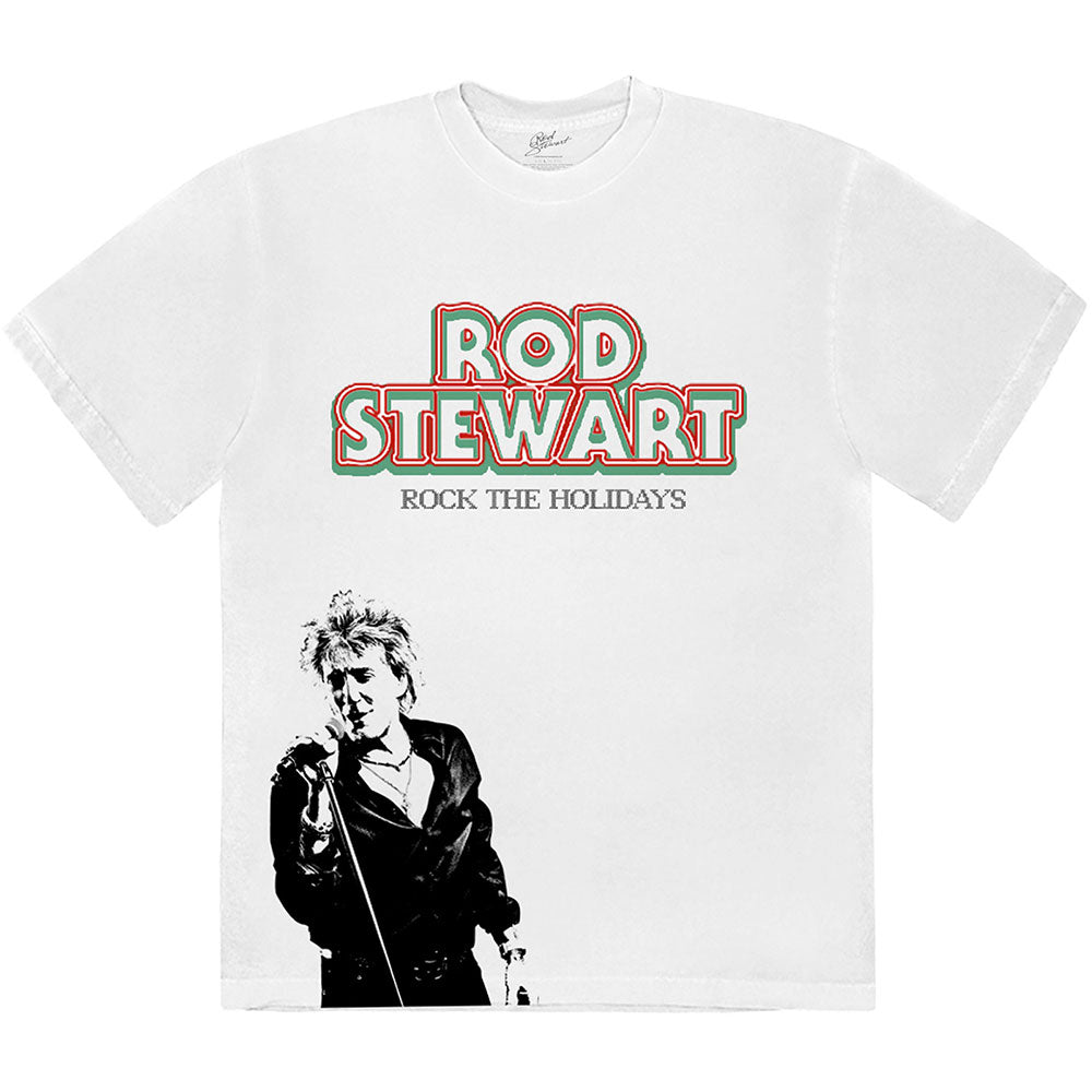 Rod Stewart - tshirt - Unisex - Short Sleeves - Large