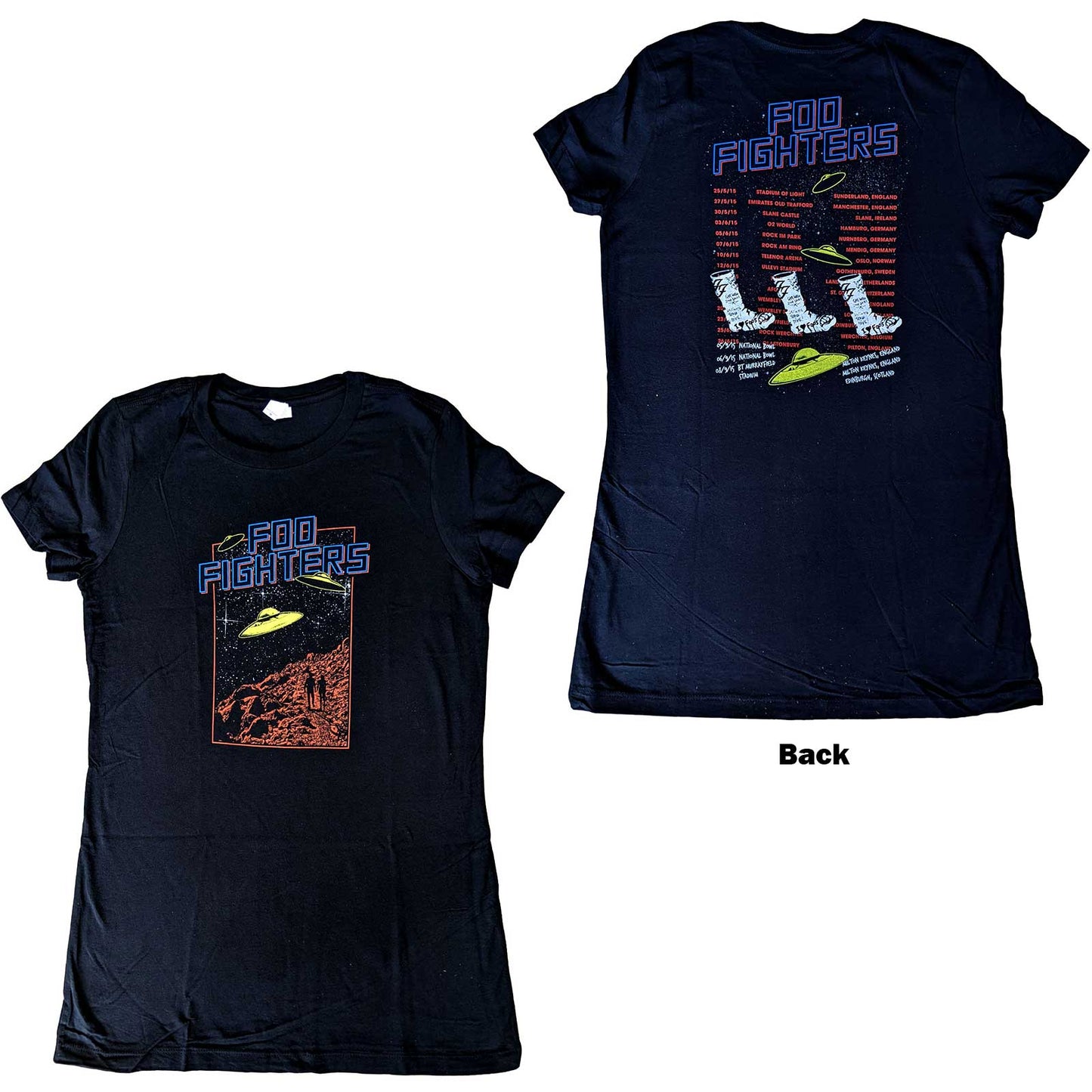 Foo Fighters - Ladies T-Shirt - New T-Shirts