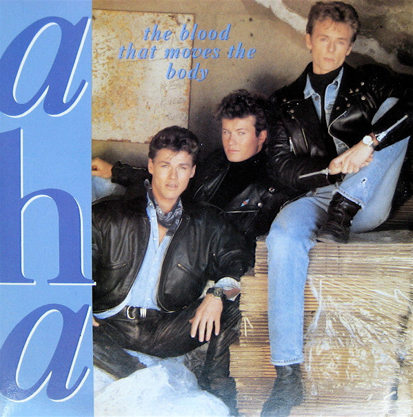 a-ha - Blood That Moves The Body - Used Vinyl Record 7"