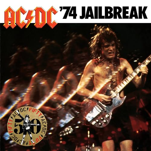 AC/DC - 74 JAILBREAK (50TH ANNIVERSARY/GOLD COLOR VINYL) - New Vinyl R