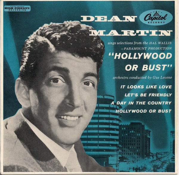 Dean Martin - Hollywood Or Bust - Used Vinyl Record 7"