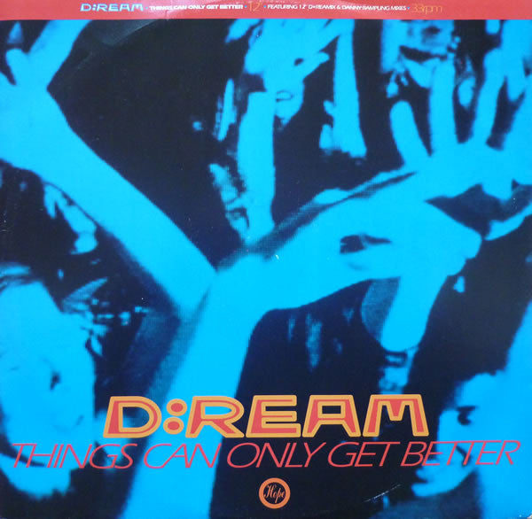 D:Ream - Things Can Only Get Better - Used Vinyl Record 12"