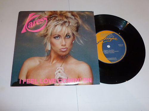 Karess - I Feel Love Comin' On - Used Vinyl Record 7"