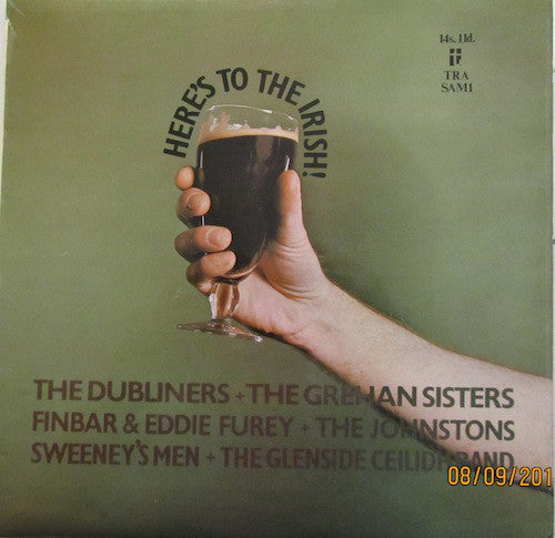 Various - Here's To The Irish - Used Vinyl Record