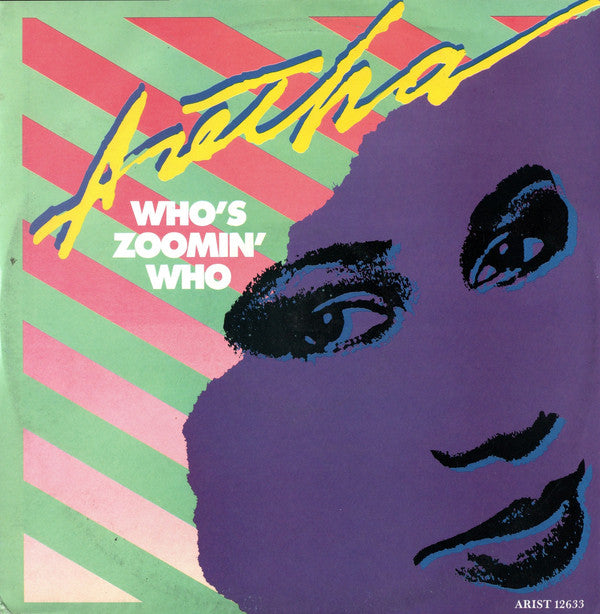 Aretha Franklin - Who's Zoomin' Who - Used Vinyl Record 12"