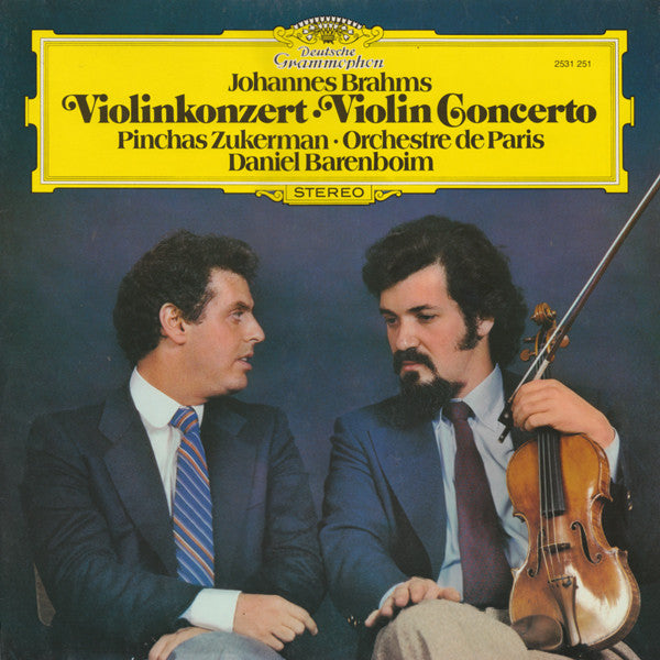 Johannes Brahms - Violinkonzert · Violin Concerto - Used Vinyl Recor