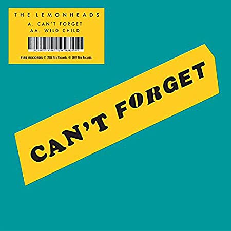 LEMONHEADS - CAN'T FORGET / WILD CHILD - Vinyl Record VL