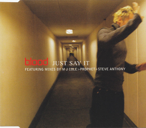 Blood - Just Say It - Used CD
