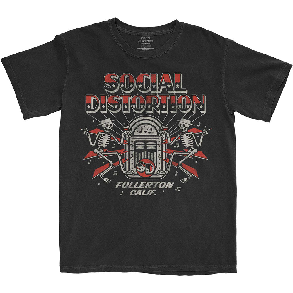 Social Distortion - tshirt - Unisex - Short Sleeves - Medium