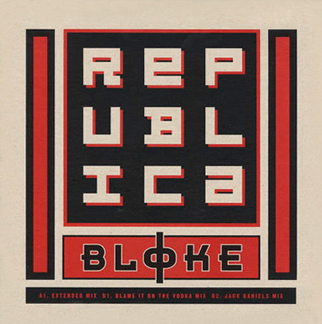 Republica - Bloke - Used Vinyl Record 12"