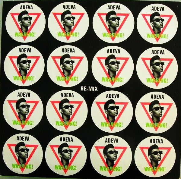 Adeva - Warning! (Re-Mix) - Used Vinyl Record 12"