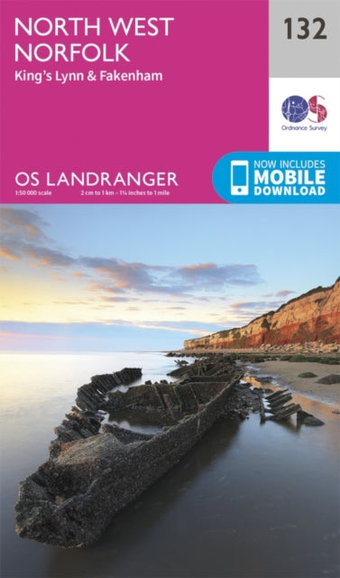 Ordnance Survey - North West Norfolk, King's Lynn & Fakenham : 132