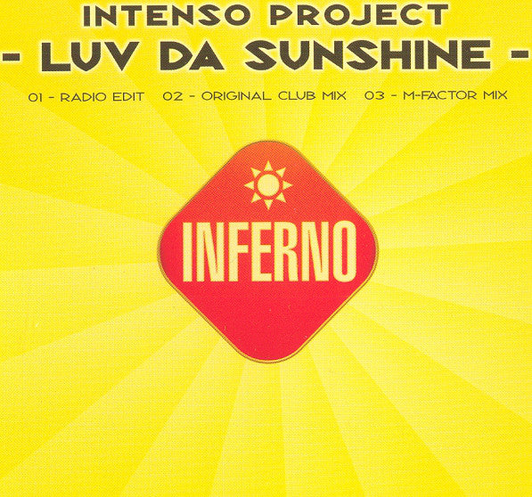 Intenso Project - Luv Da Sunshine - Used CD