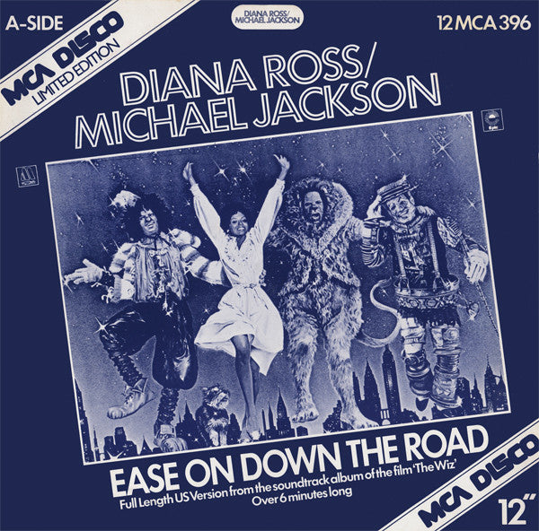 Diana Ross - Ease On Down The Road - Used Vinyl Record 12"