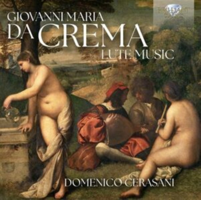 Domenico Cerasani - Da Crema: Lute Music CD RELEASE DATE 07/06/24 (THIS