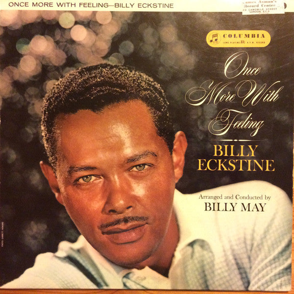 Billy Eckstine - Once More With Feeling - Used Vinyl Record