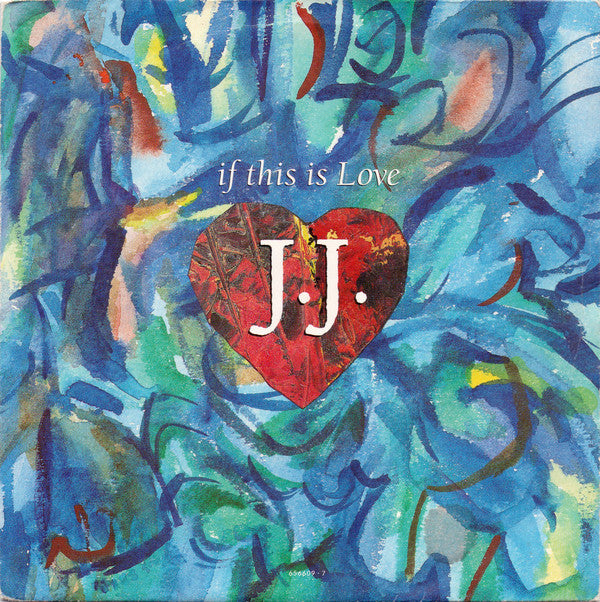 J.J. - If This Is Love - Used Vinyl Record 7"