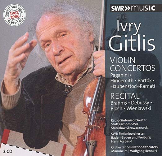 Ivry Gitlis - Violin Concertos / Recital - CD