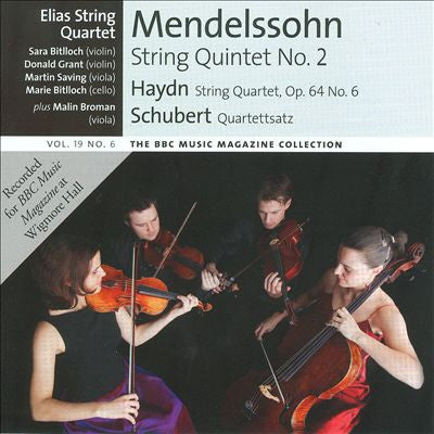 Felix Mendelssohn-Ba - String Quintet No. 2 - String Quartet, Op. 64