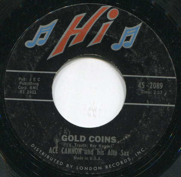 Ace Cannon - Sea Cruise / Gold Coins - Used Vinyl Record 7"