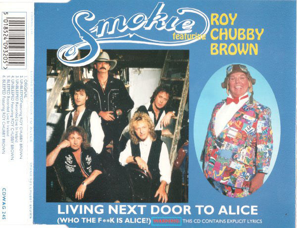 Smokie - Living Next Door To Alice (Who The F**k Is Alice?) - Used CD