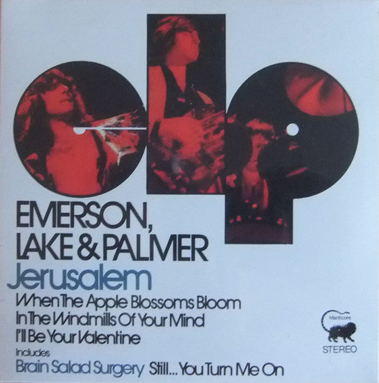 Emerson - Jerusalem - Used Vinyl Record 7"