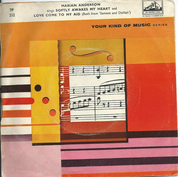 Marian Anderson - Softly Awakes My Heart / Love Come To My Aid "Samso