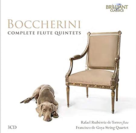 RAFAEL RUIBERRIZ DE - BOCCHERINI COMPLETE FLUTE QUI - CD