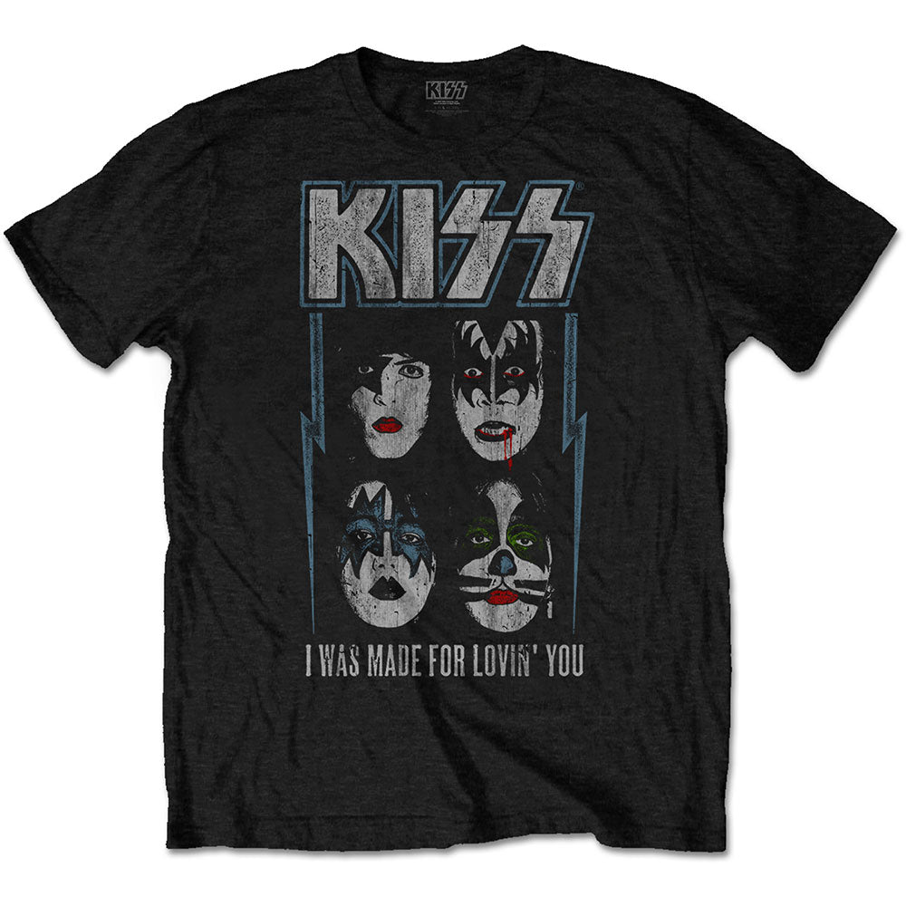 KISS - tshirt - Unisex - Short Sleeves - Small