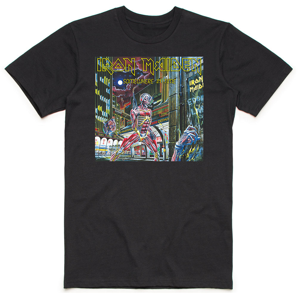 Iron Maiden - tshirt - Unisex - Short Sleeves - Large