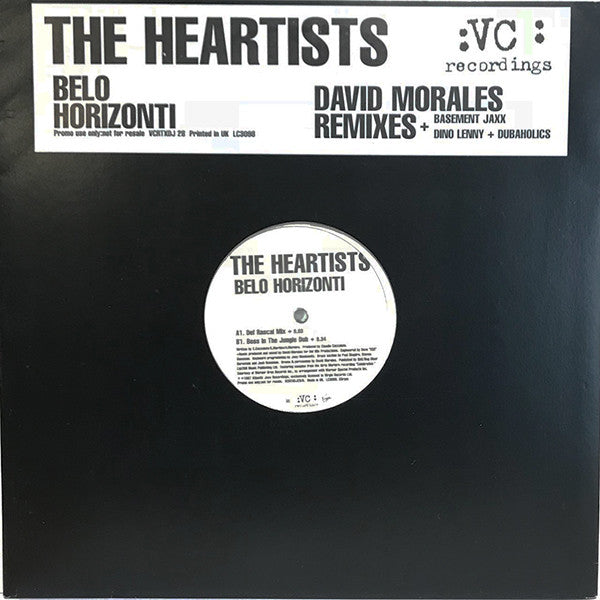 Heartists - Belo Horizonti - Used Vinyl Record 12"