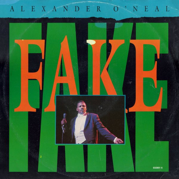 Alexander O'Neal - Fake - Used Vinyl Record 12"
