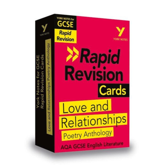Lucy Toop - York Notes for AQA GCSE (9-1) Rapid Revision Cards: Love a
