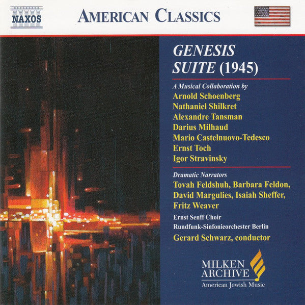Tovah Feldshuh - Genesis Suite (1945) - Used CD
