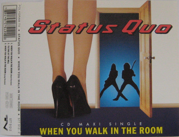 Status Quo - When You Walk In The Room - Used CD
