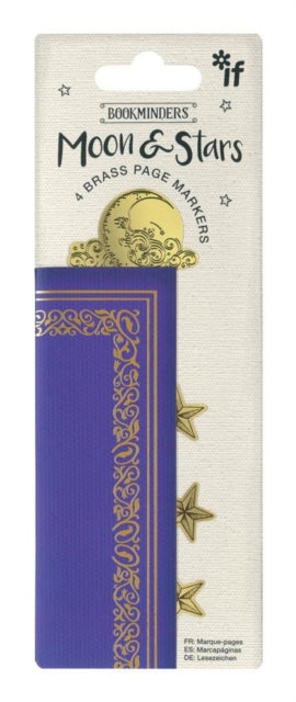 Bookminders Page Markers - Moon & Stars - General merchandize