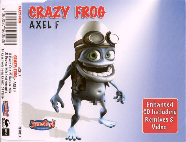 Crazy Frog - Axel F - Used CD