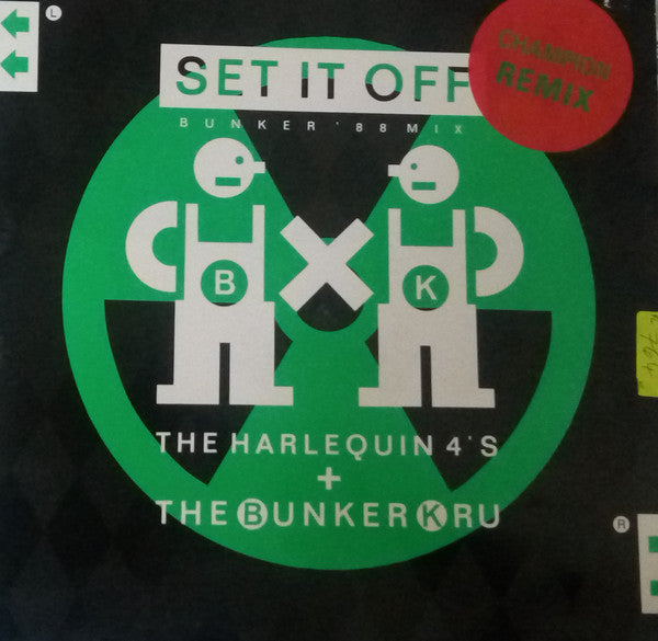Bunker Kru - Set It Off (Bunker '88 Mix) - Used Vinyl Record 12"