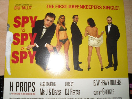 Greenkeepers - Spy Vs Spy Vs Spy - Used Vinyl Record 12"
