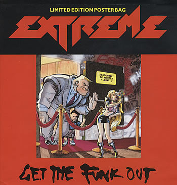 Extreme - Get The Funk Out - Used Vinyl Record 12"