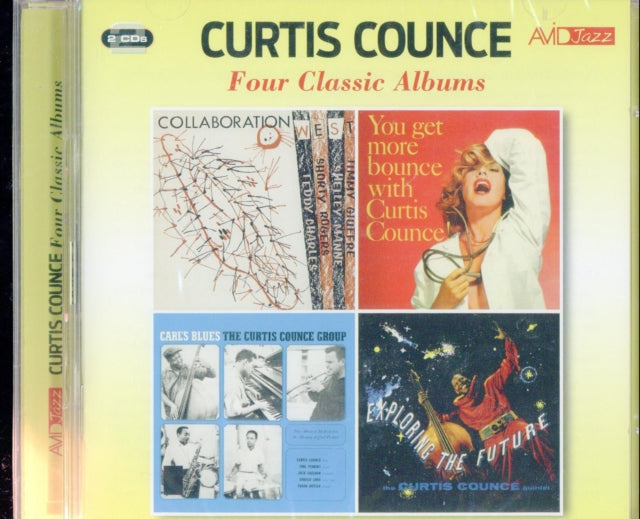 COUNCE - 4 CLASSIC ALBUMS: COLLABORATION WEST / YOU GET MORE BOUNCE /