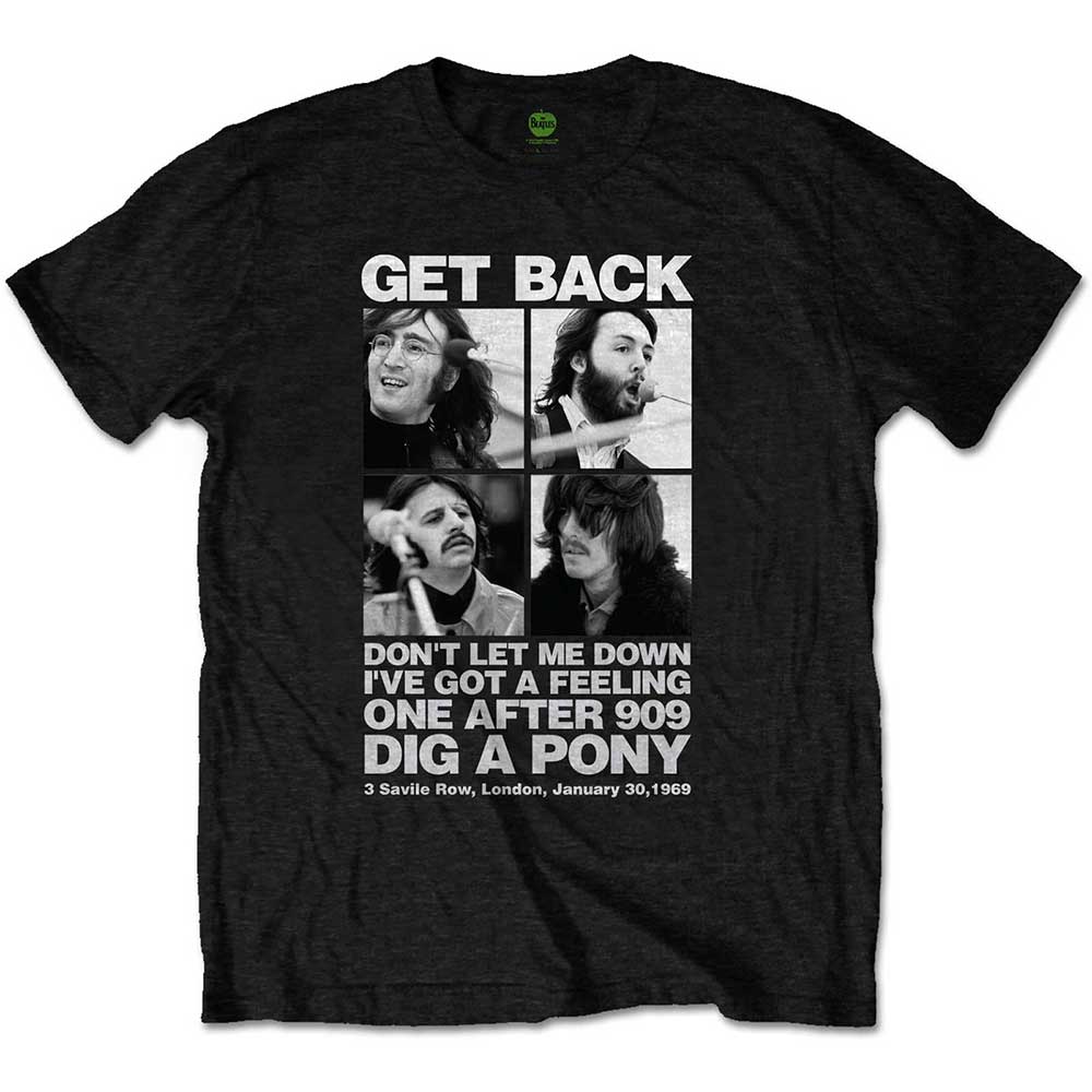 Beatles - tshirt - Unisex - Short Sleeves - Large