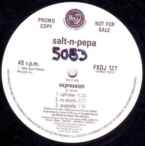 Salt 'N' Pepa - Expression - Used Vinyl Record 12"