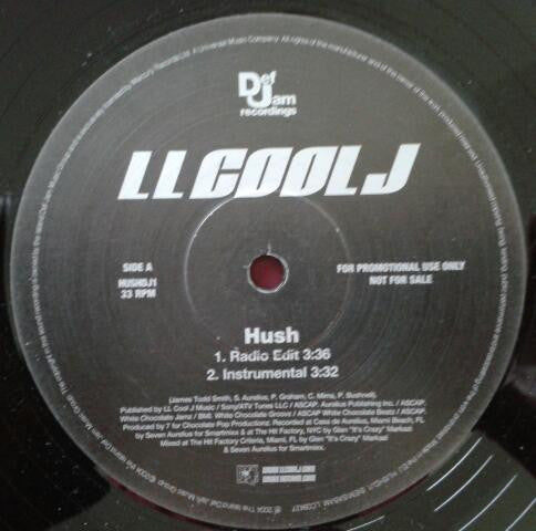 LL Cool J - Hush / Rub My Back - Used Vinyl Record 12"