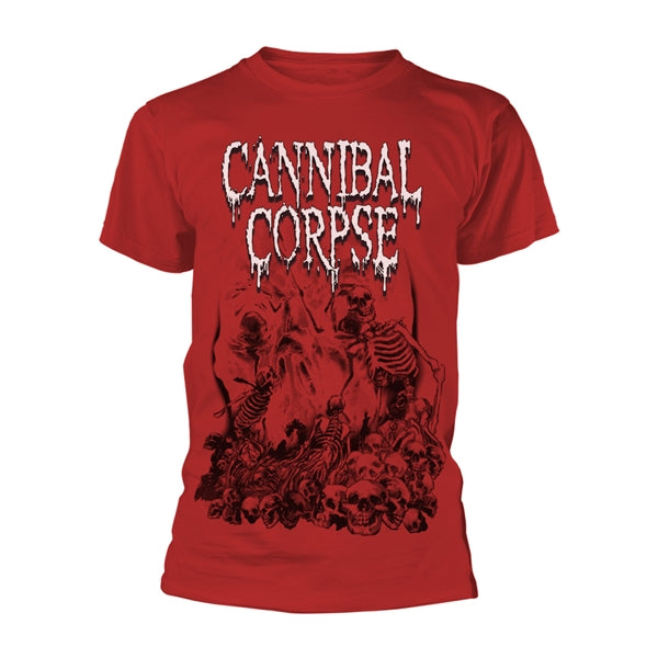 CANNIBAL CORPSE - PILE OF SKULLS - tshirt - Size L - New T Shirt