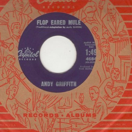 Andy Griffith - Flop Eared Mule / A Good Man Is Hard To Find - Used V