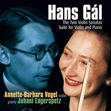 Hans Gál - Works for Violin and Piano - CD