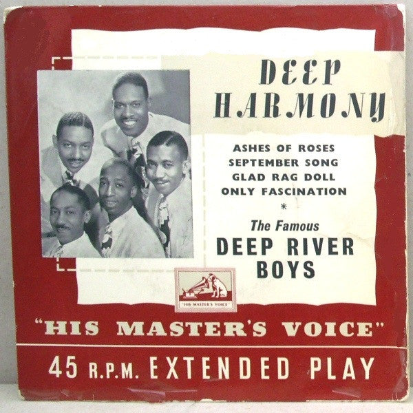 Deep River Boys - Deep Harmony - Used Vinyl Record 7"